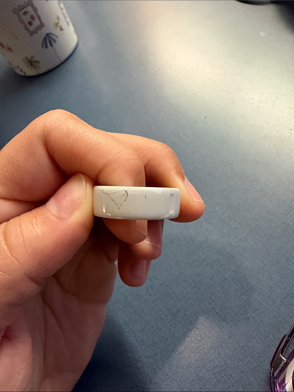 CERAMIC WHITE OURA RING SIZE 7 GEN 4 - Picture 2 of 4